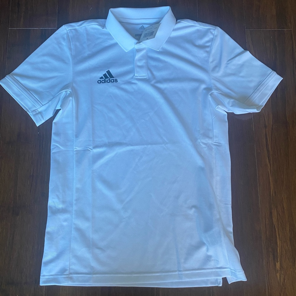 Adidas Men’s White Polo